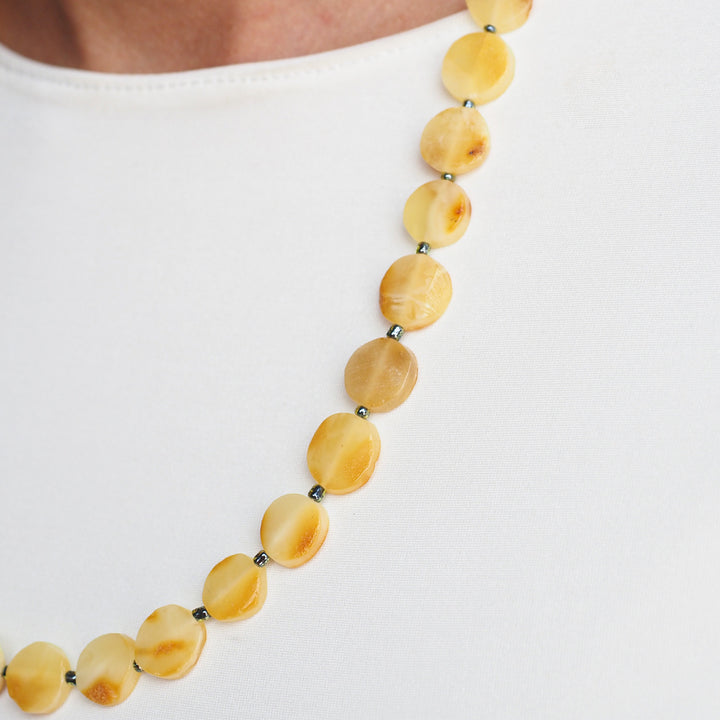 Natural Amber Necklace for Women - WAMT049