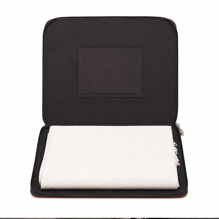 Leather Prayer Mat Bag and Cream Prayer Mat Set – WAS500