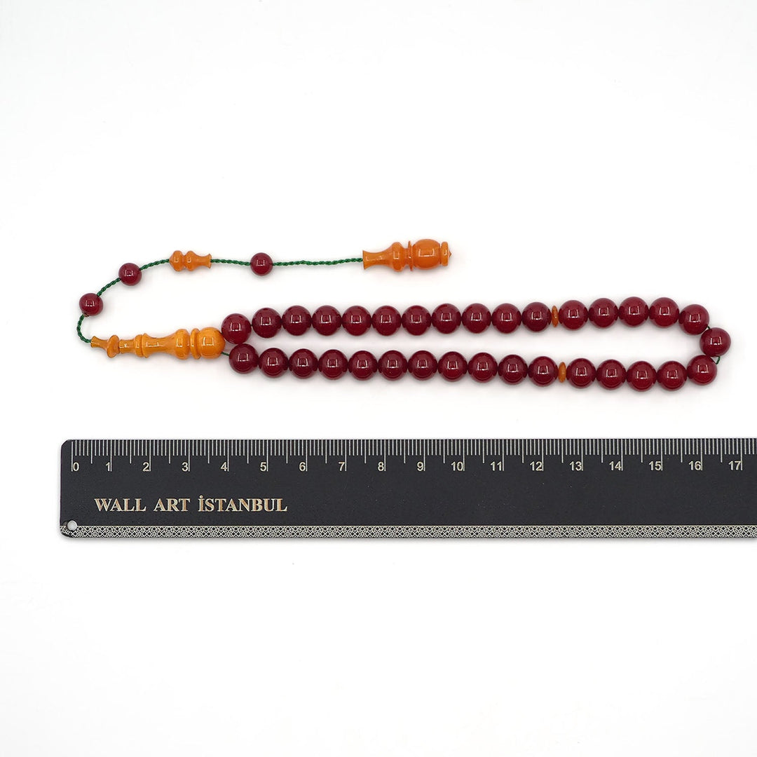 Wrist-Size Ottoman-Style Sphere-Cut Tasbeeh - WATD1020