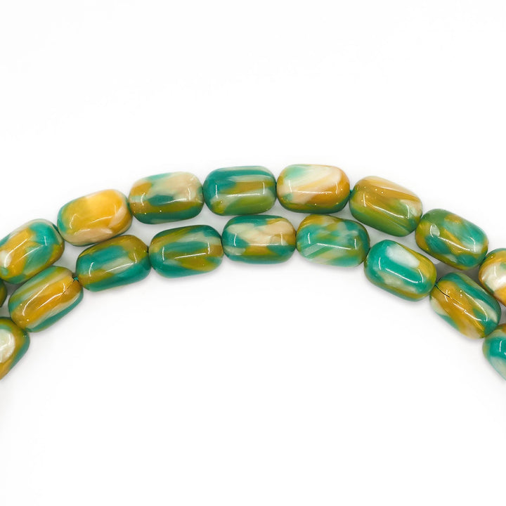 Masterfully Crafted Capsule Cut French Galalith Tasbeeh - WATD1058