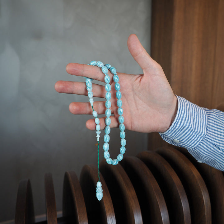 Handcrafted French Galalith Tasbeeh – WATD130