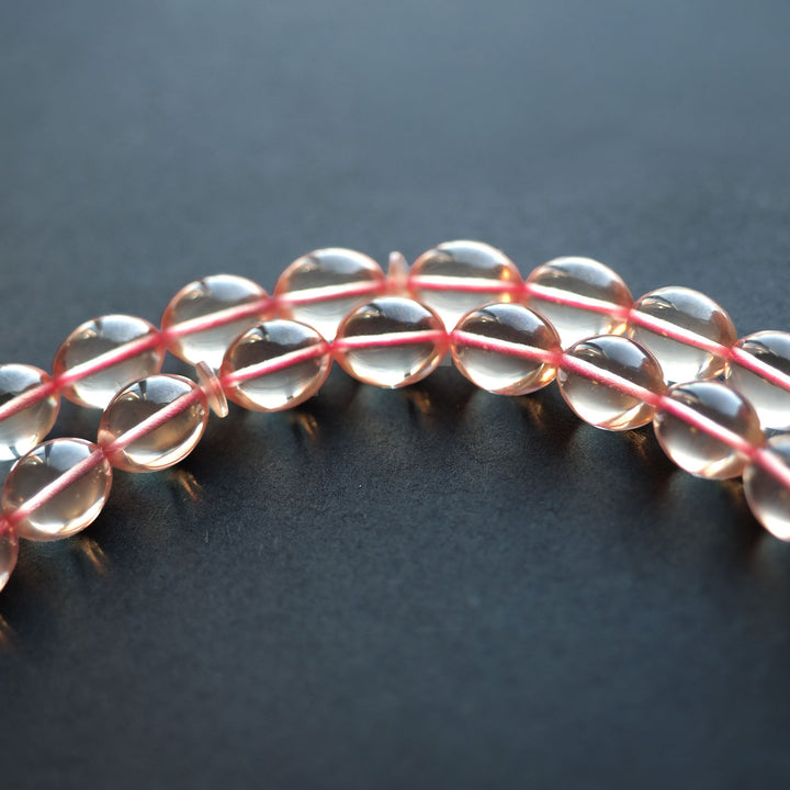 Handcrafted Fire Amber Tasbeeh (Oval-Cut Beads) – WATD147