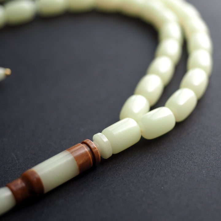 Luminous Tasbeeh with Special Silver Tassel – WATD156