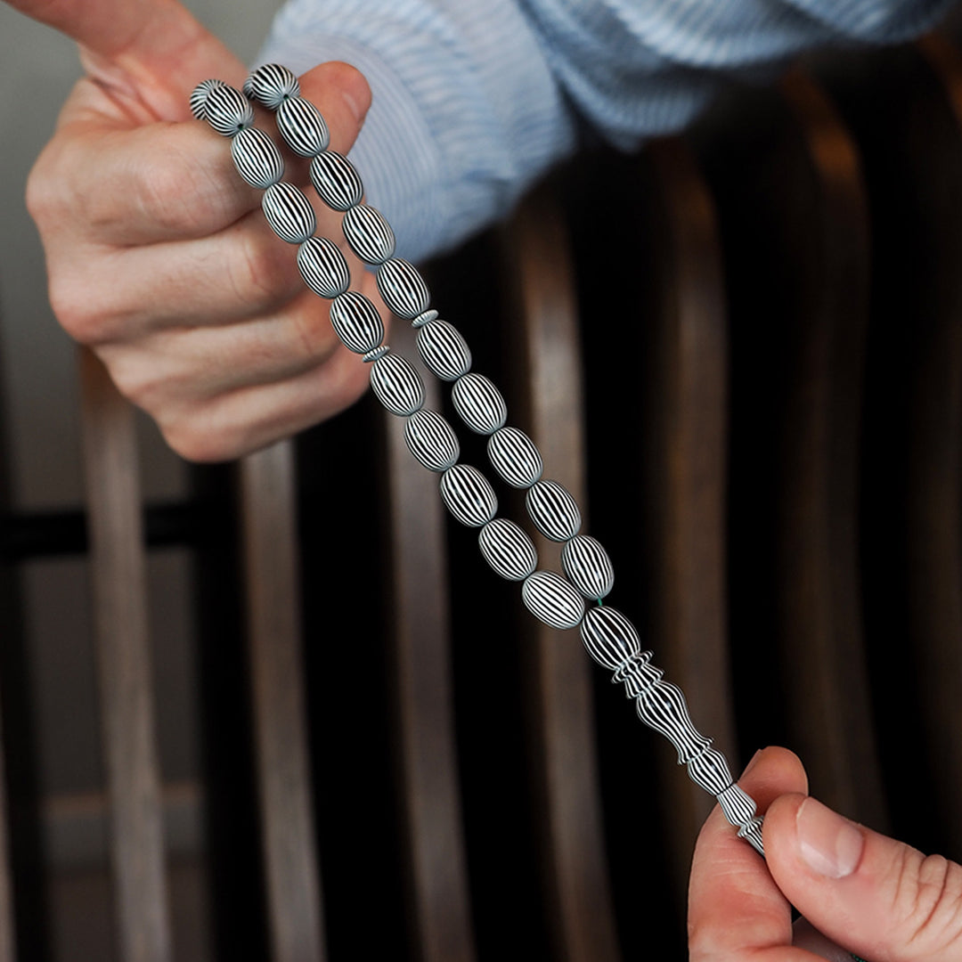 Handcrafted French Galalith Tasbeeh – WATD166