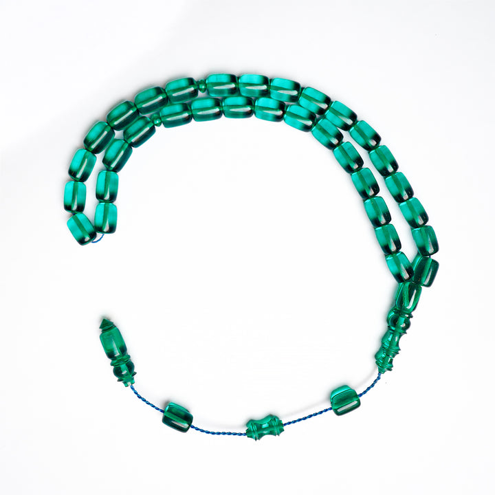 Streaked Imam Beads Pressed Fire Tasbeeh – WATD177