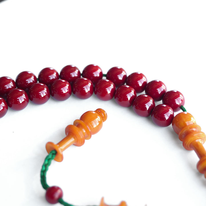 Handcrafted Amber Tasbeeh Ottoman-Style Vase Model – WATD191