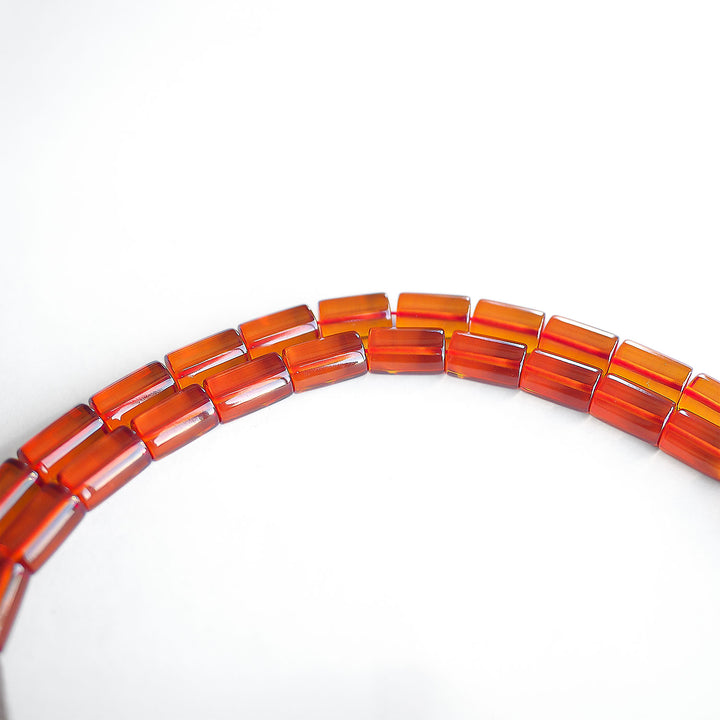 Fire Amber Faceted-Cut Tasbeeh - WATD197