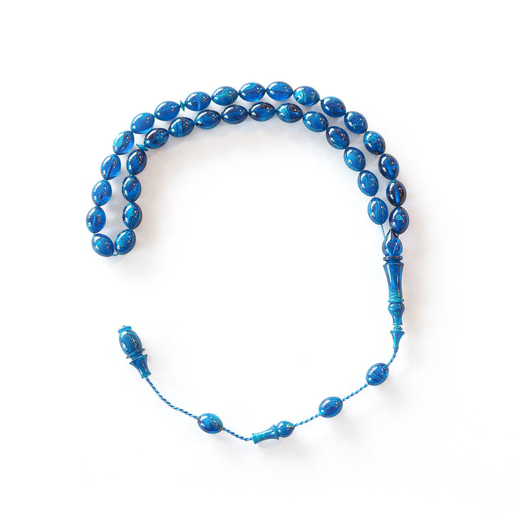 Catalin Oval-Cut Bureaucrat-Size Tasbeeh - WATD205