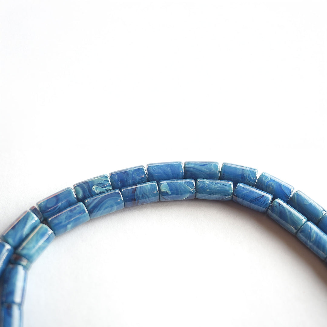 Fire Amber Faceted-Cut Tasbeeh - WATD207