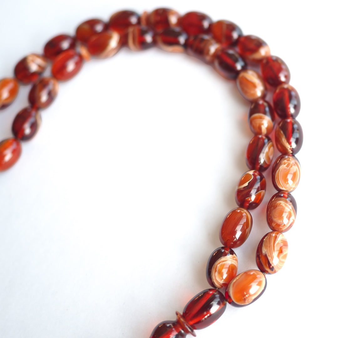 Şenalp Model Pressed Amber Tasbeeh – WATD227