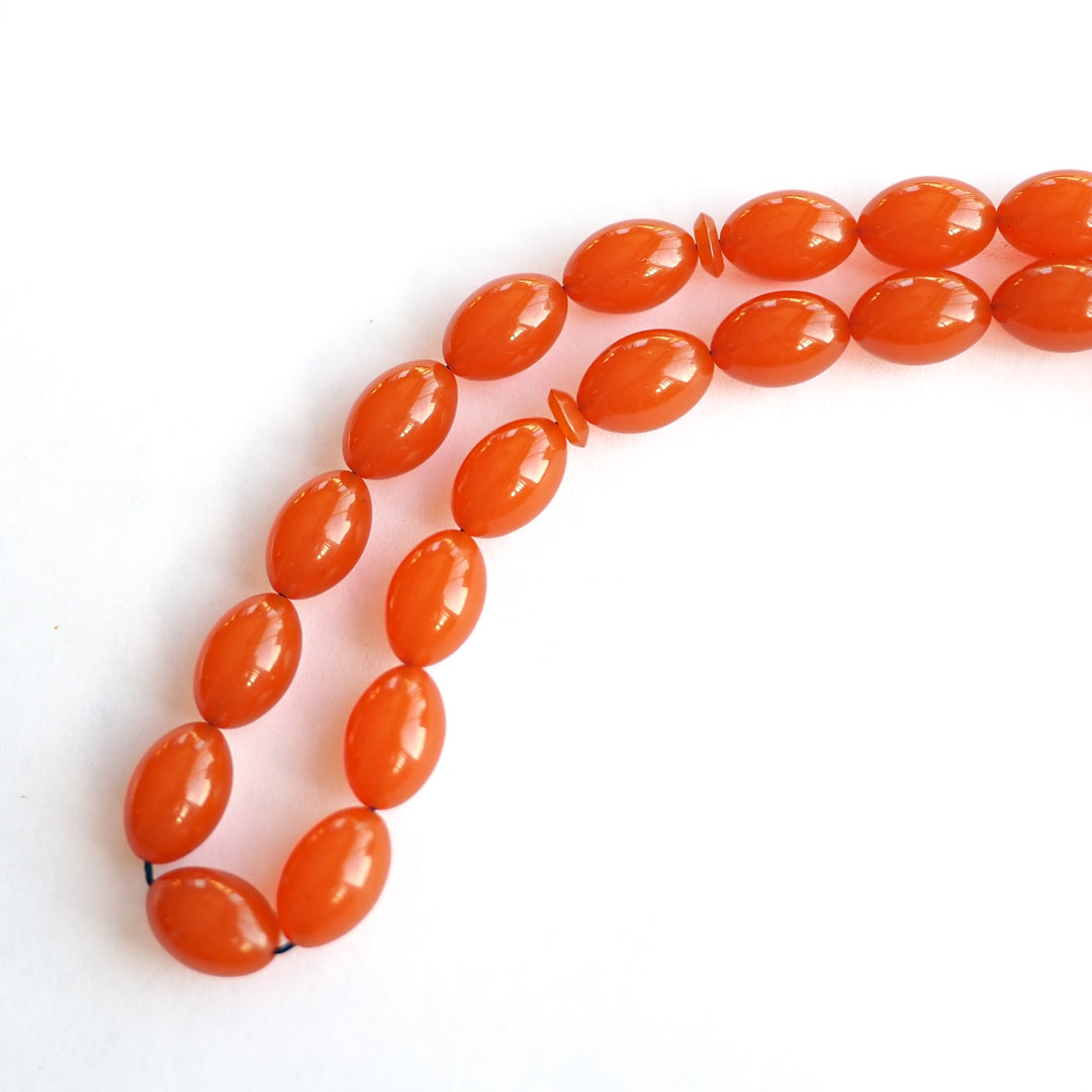 Fire Pressed Amber Tasbeeh with Silver Tassel – WATD235