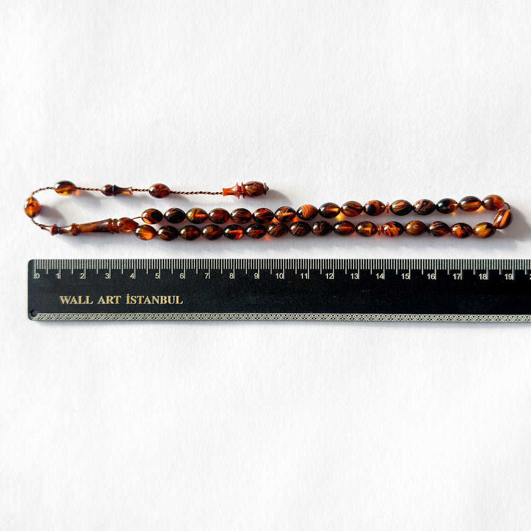 Oval Cut Catalin Tasbeeh – WATD253