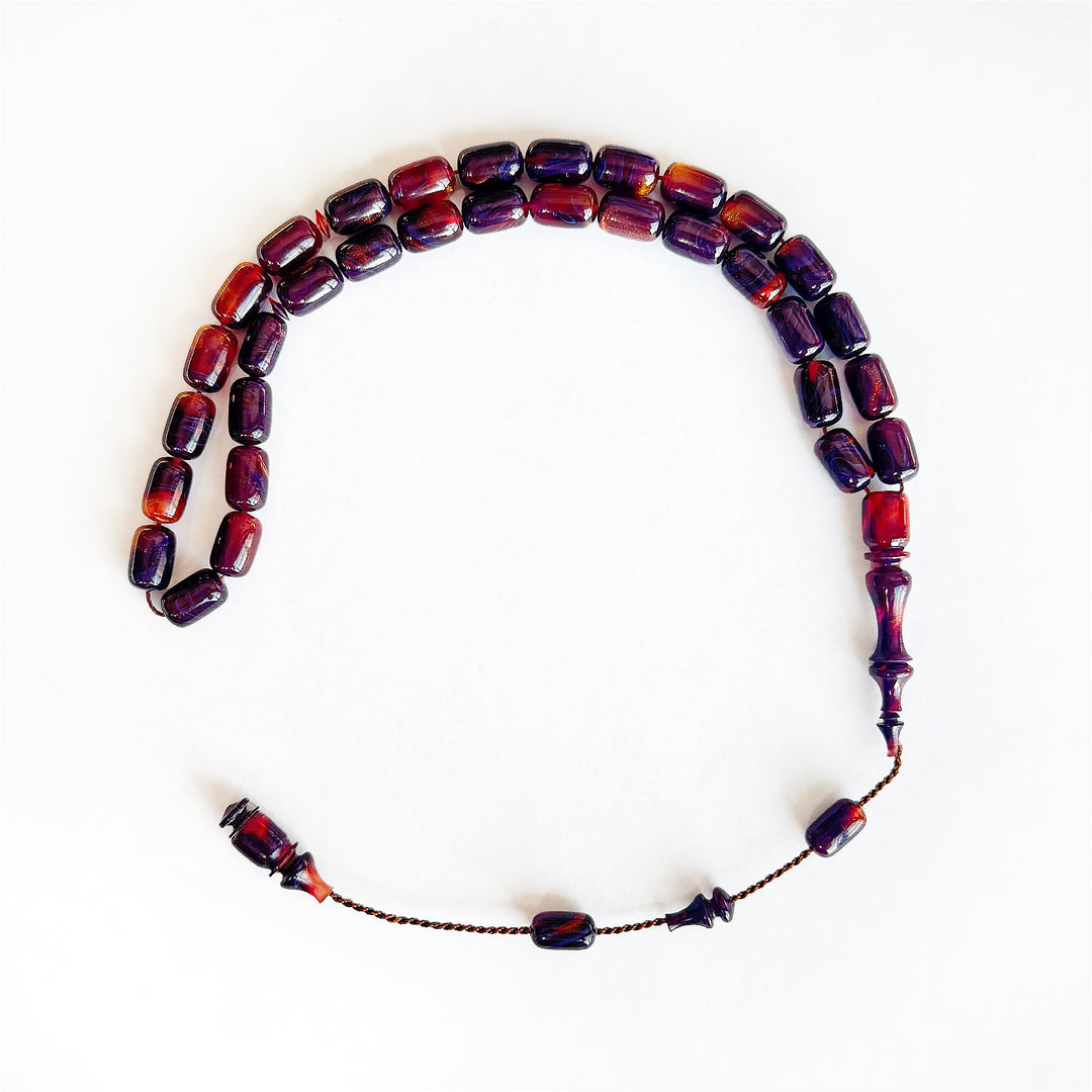 Capsule Cut Catalin Tasbeeh – WATD254