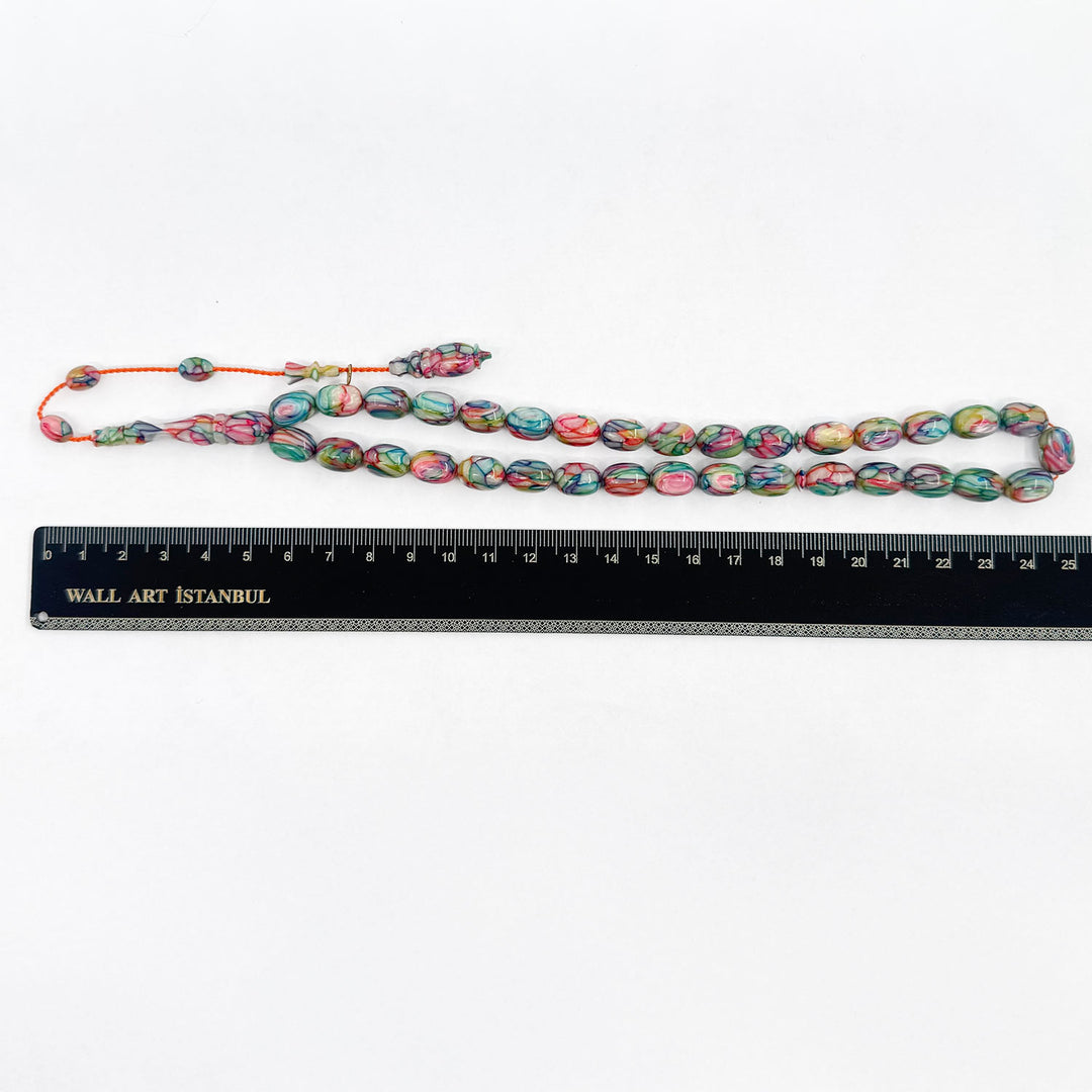 Handcrafted French Galalith Tasbeeh – WATD298