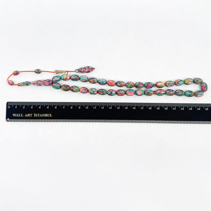 Handcrafted French Galalith Tasbeeh – WATD298