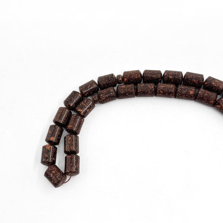 Capsule Cut Cinnamon Tasbeeh – WATD307