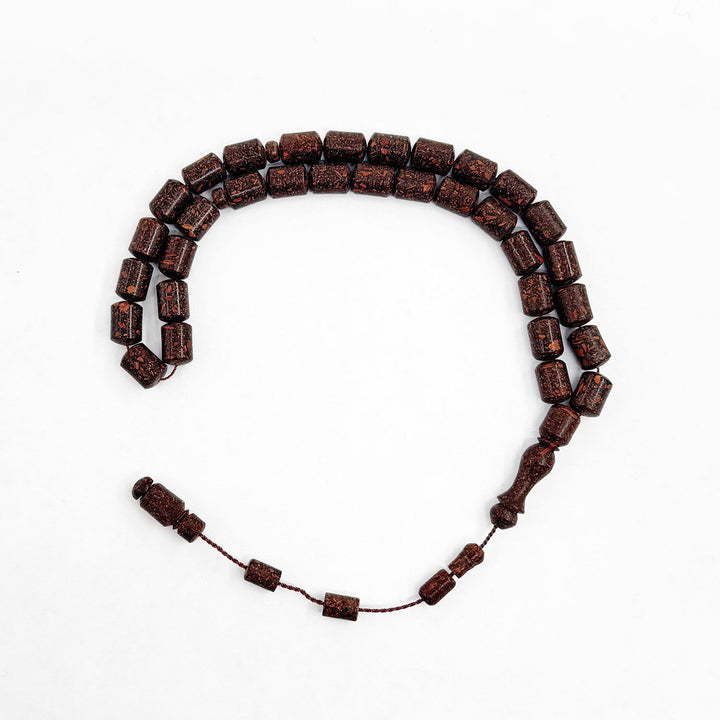 Capsule Cut Cinnamon Tasbeeh – WATD307