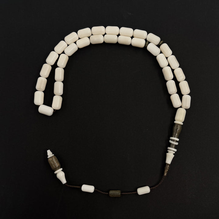 Narcil Wood Tasbeeh with Ringed Rosewood Imam Bead – WATD316