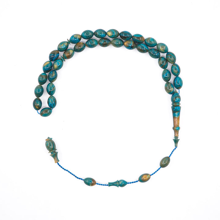 Oval-Cut Bureaucrat Size Catalin Tasbeeh – WATD334