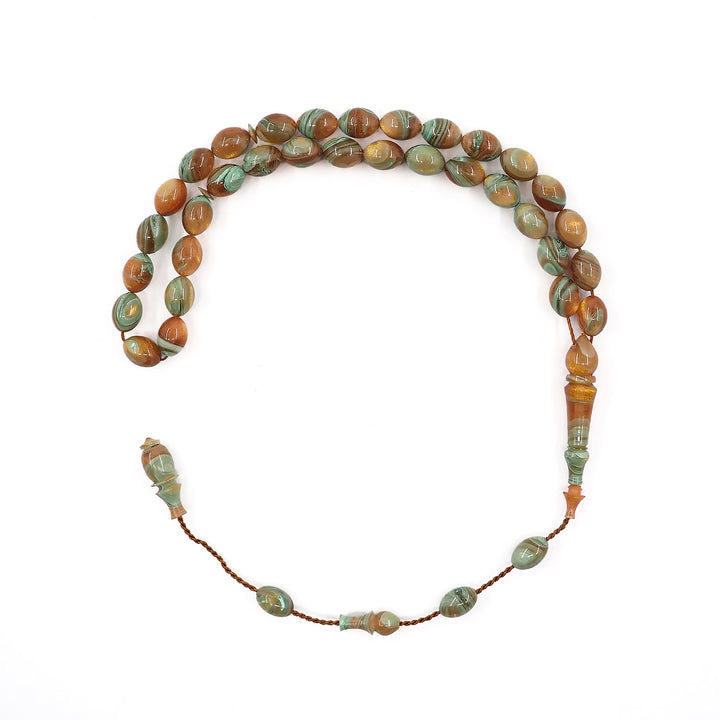 Oval-Cut Bureaucrat Size Catalin Tasbeeh – WATD335