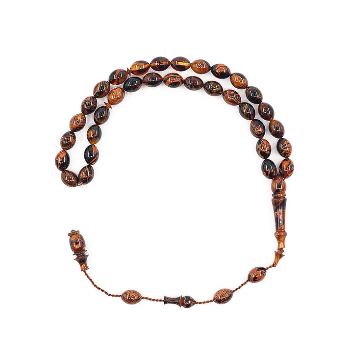 Oval-Cut Bureaucrat Size Catalin Tasbeeh – WATD332