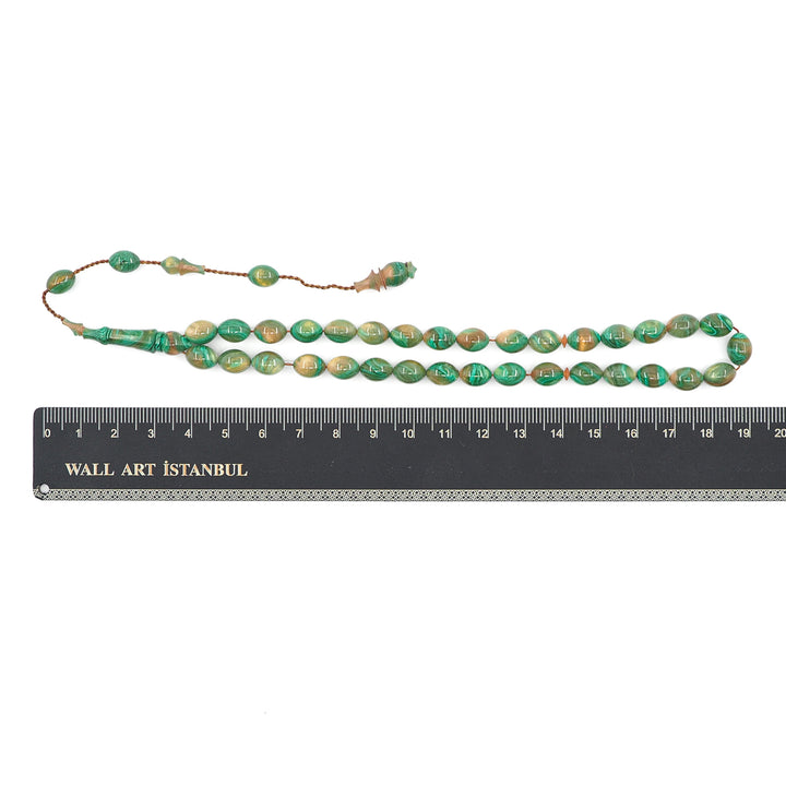 Oval-Cut Bureaucrat Size Catalin Tasbeeh – WATD342