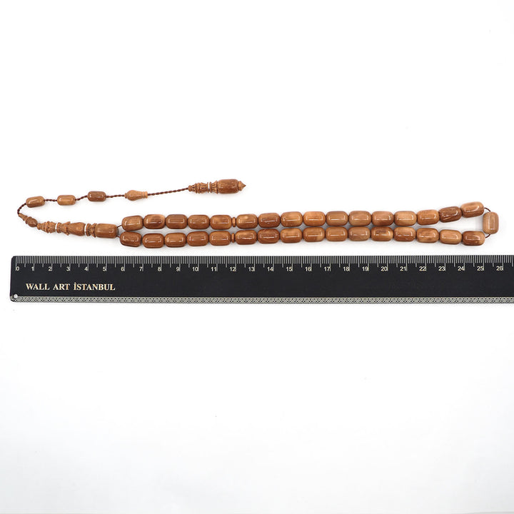 Mastercrafted Capsule Cut Kuka Wood Tasbeeh – WATD366