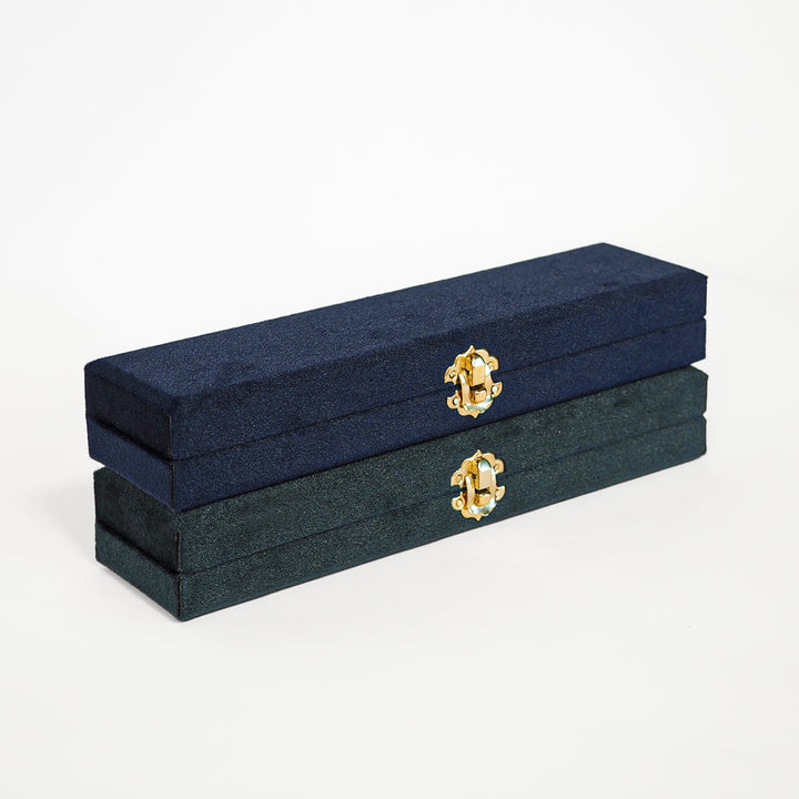 Exclusive Velvet-Covered Wooden Tasbeeh Box – WATD379