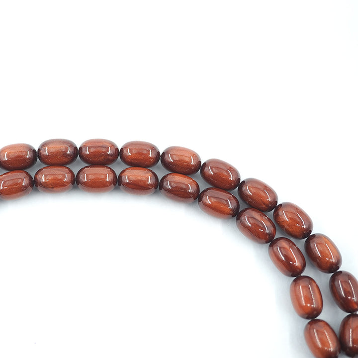 Egg Cut Catalin Tasbeeh with Kuka Wood Inlaid Imam Bead – WATD381