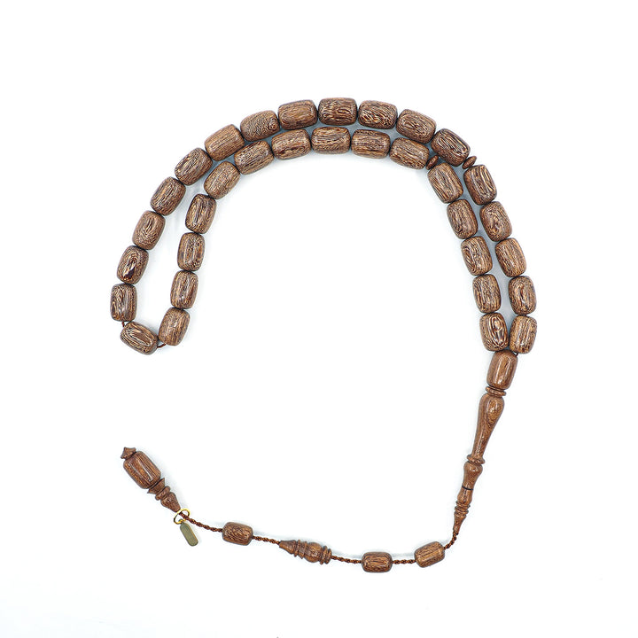 Handcrafted Capsule Cut Tigerwood Tasbeeh – WATD394