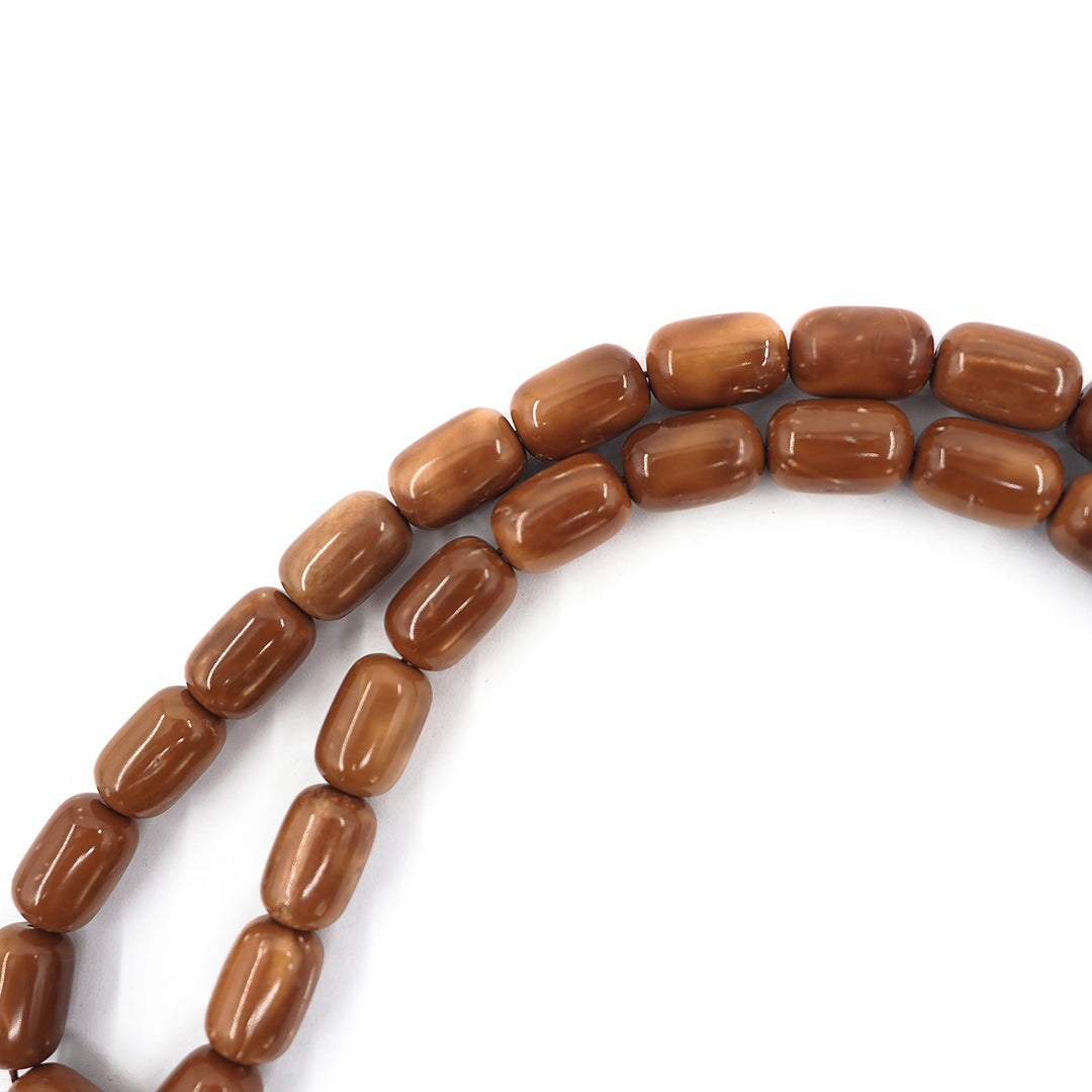 Premium Kuka Wood Tasbeeh with Capsule Cut Beads &amp; Engraved Imam Bead – WATD399