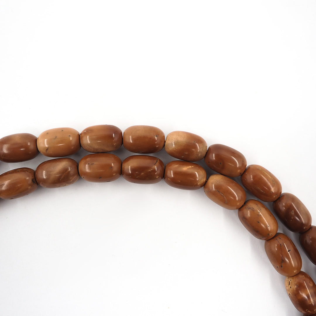 Premium Kuka Wood Tasbeeh with Capsule Cut Beads &amp; Silver-Engraved Imam Bead – WATD400