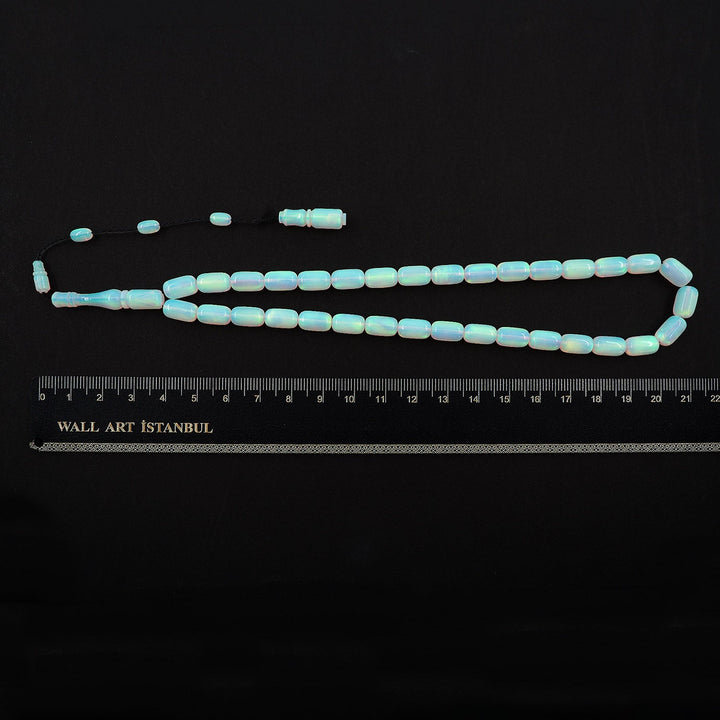 Capsule Cut Opal Tasbeeh – WATD523