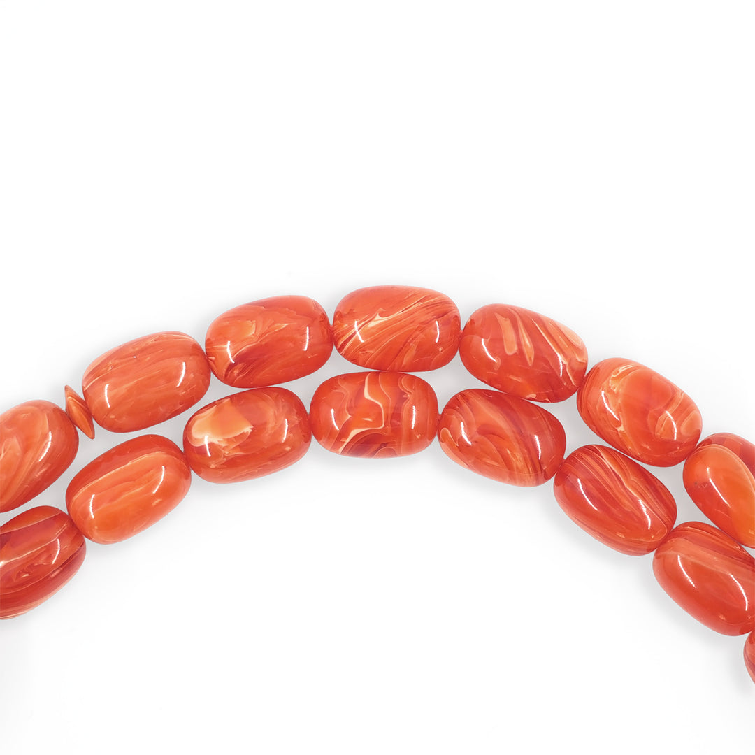 Macrame Braided Capsule Cut Catalin Tasbeeh - WATD581