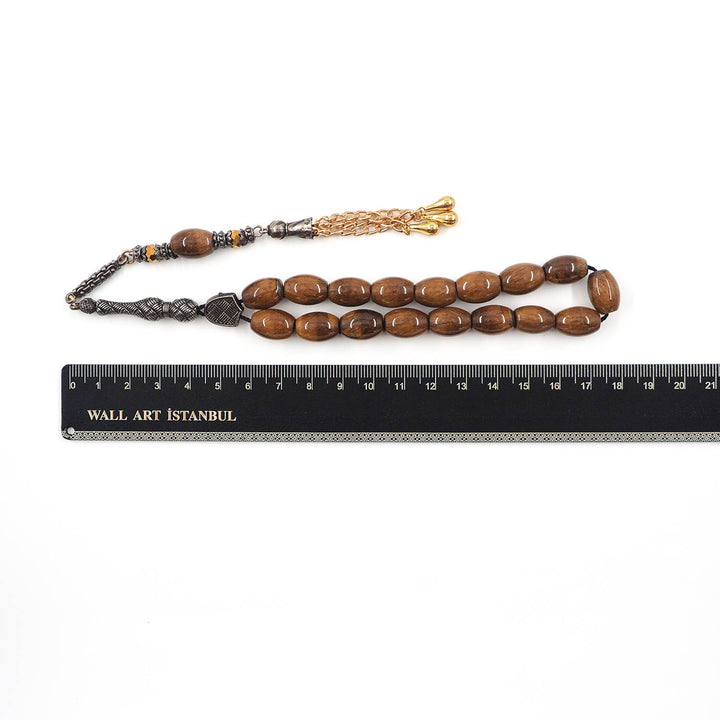 Tiger’s Eye Mini Size Tasbeeh – WATD590