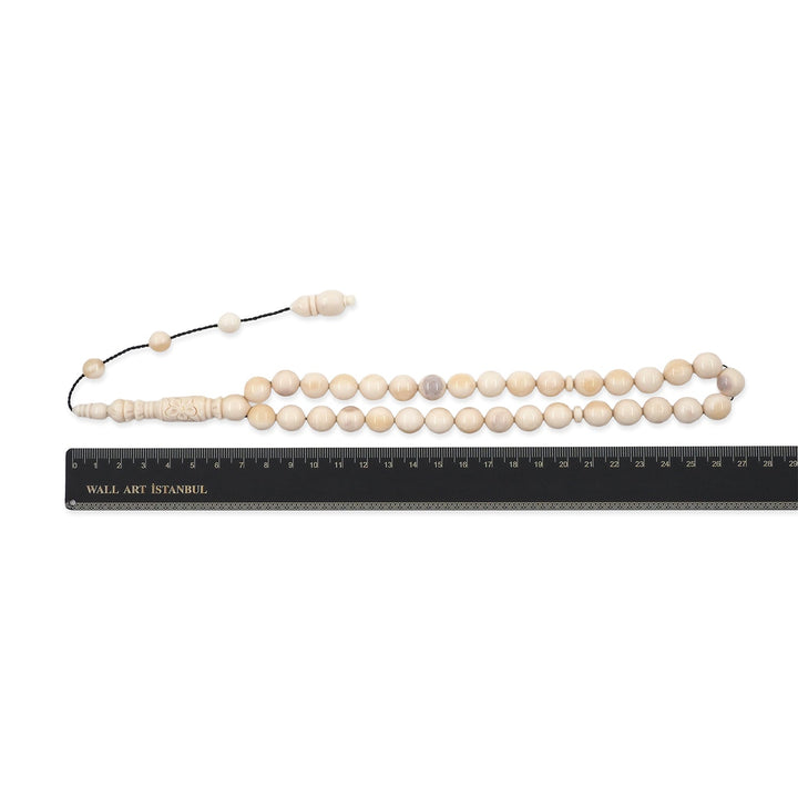 Sphere Cut Camel Bone Tasbeeh - WATD657
