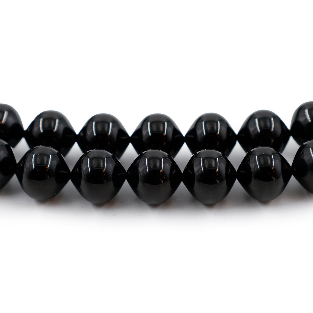 Original Erzurum Oltu Stone Jawshan Prayer Inscribed Mastercrafted Hand-Engraved Silver Imame Bead Tasbeeh – WATD687