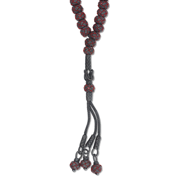 Handwoven 1000-Fineness Silver Kazaziye Tasbeeh – WATD699