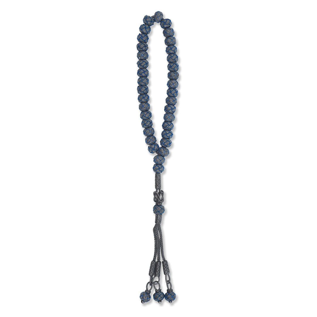 Handwoven 1000-Fineness Silver Kazaziye Tasbeeh – WATD700