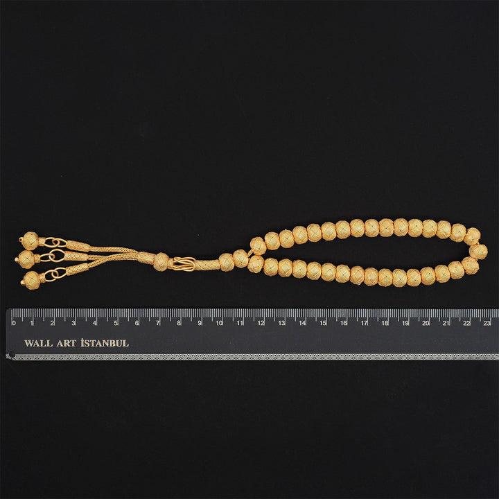 Handwoven 1000-Fineness Silver Kazaziye Tasbeeh – WATD704