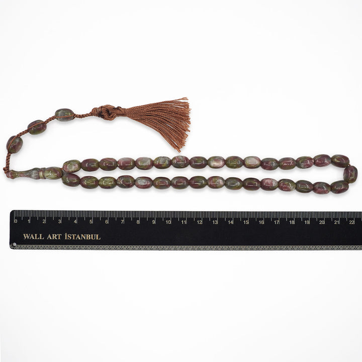 Handcrafted French Galalith Tasbeeh – WATD716