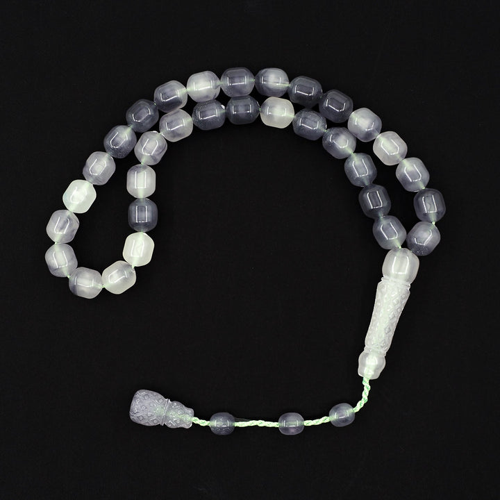 Synthetic Resin Tasbeeh with System-Cut Tassel - WATD774
