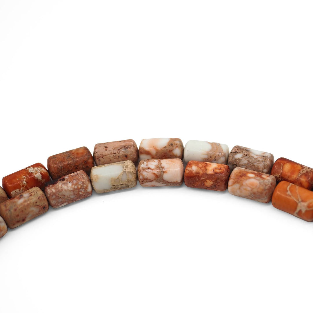 Natural Stone Capsule-Cut Tasbeeh - WATD871