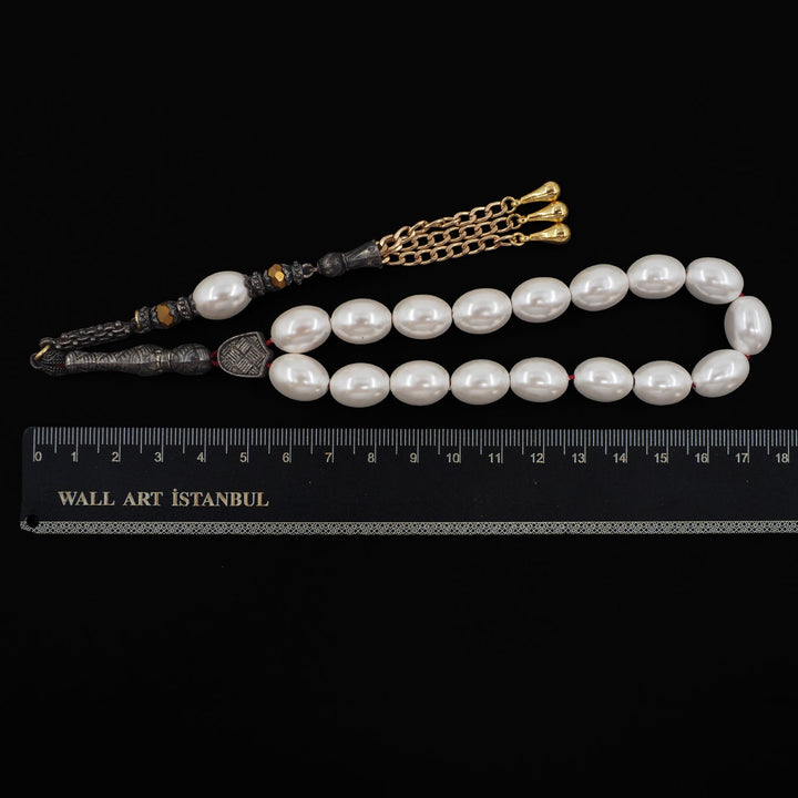 Large-Bead Pearl Tasbeeh - WATD886