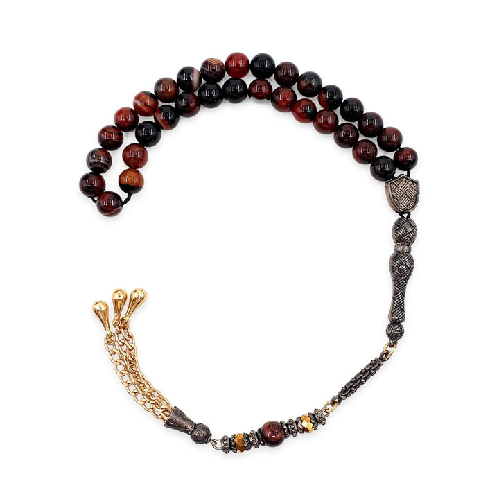 Natural Stone Round-Bead Tasbeeh - WATD899