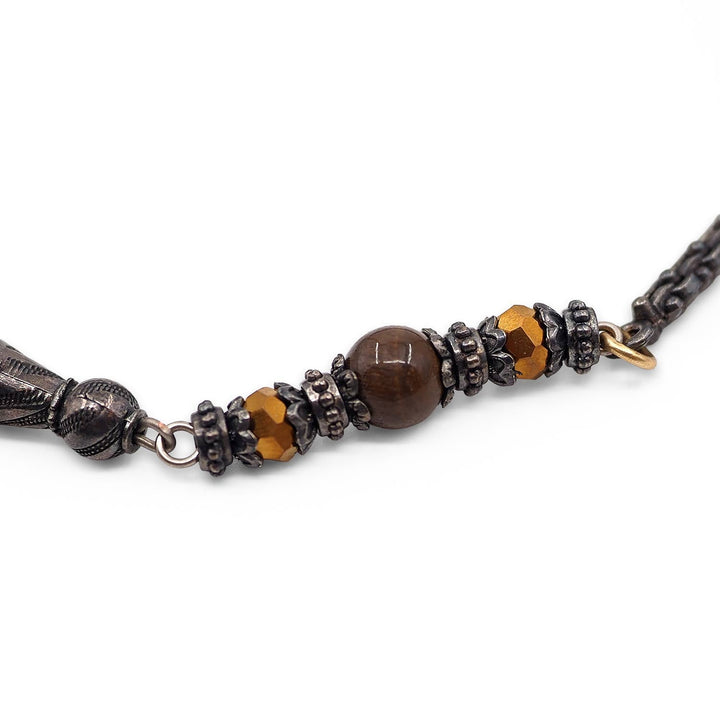 Natural Stone Round-Bead Tasbeeh - WATD903