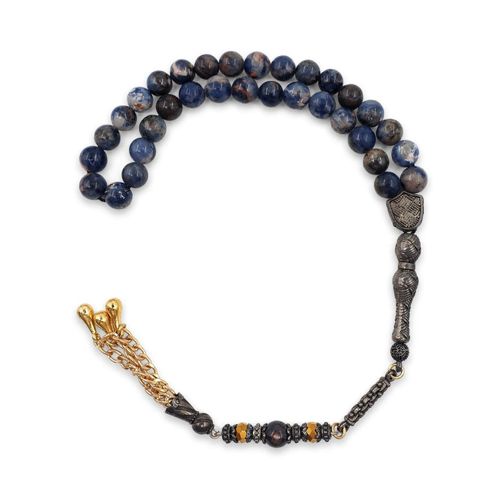 Natural Stone Round-Bead Tasbeeh - WATD904
