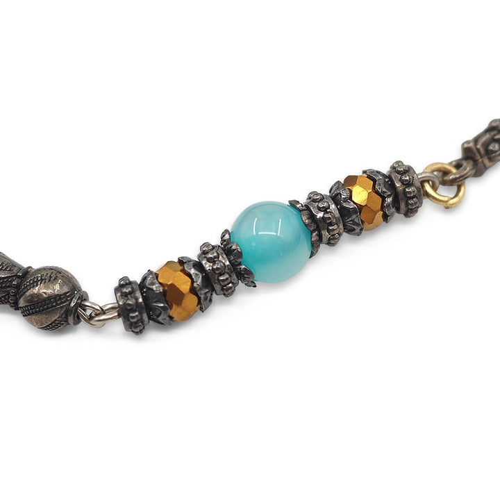 Natural Stone Round-Bead Tasbeeh - WATD905