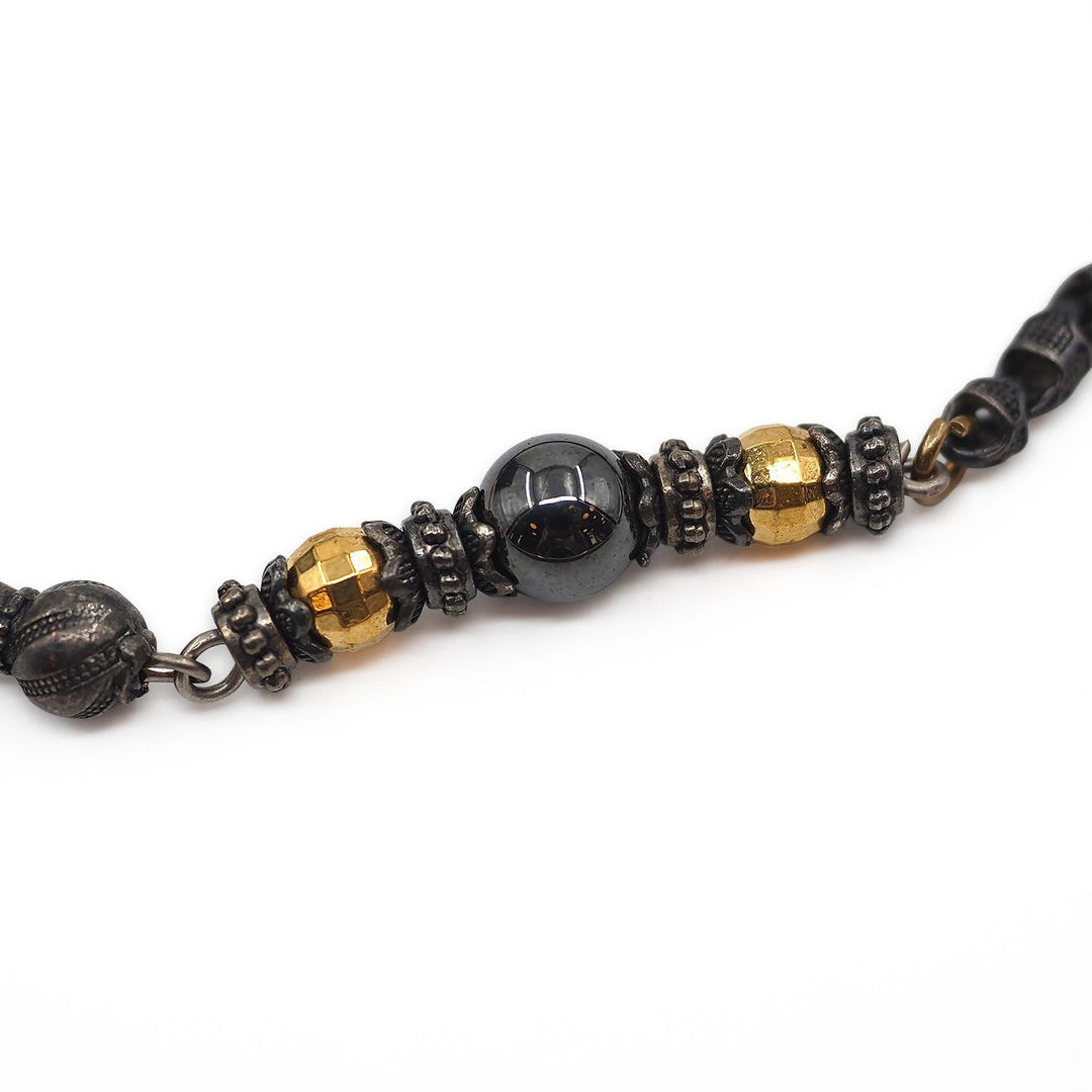 Natural Stone Round-Bead Tasbeeh - WATD907