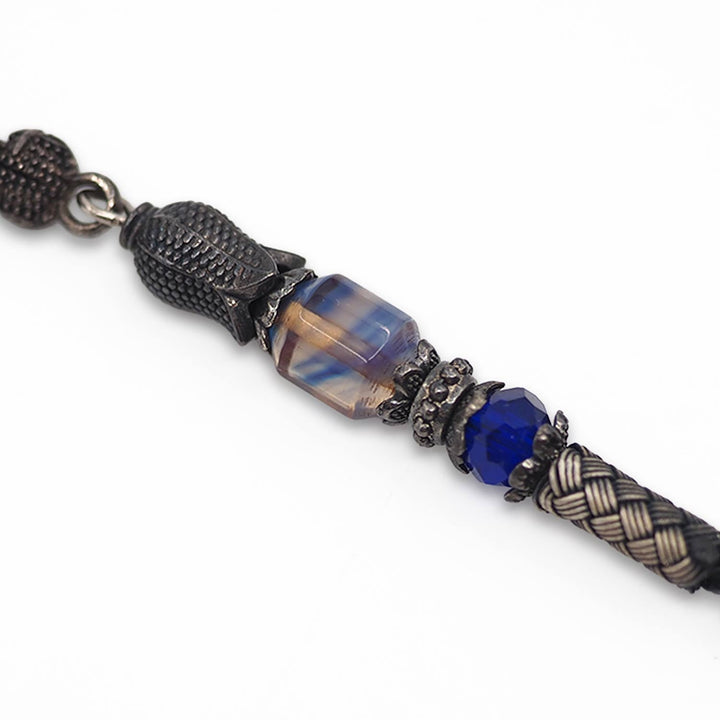 Fire Amber Tasbeeh with Kazaz Tassel - WATD910